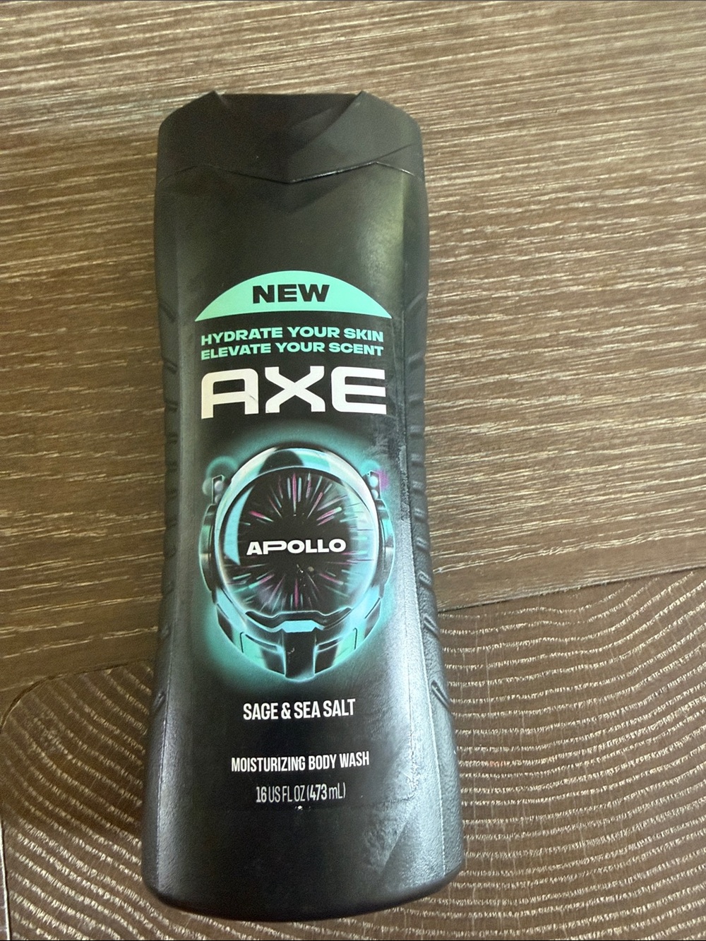 NWT AXE Apollo Moisturizing Body Wash - Sage & Sea Salt